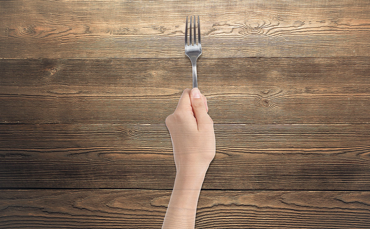 Hold your fork story by Annette Hupp